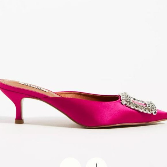 Bibi Lou Aoi Heels in Pink, Size US 6-6.5/EU 37 - Picture 5 of 9